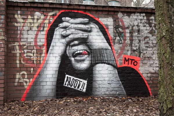 Street Art by MTO #pavement #art #street