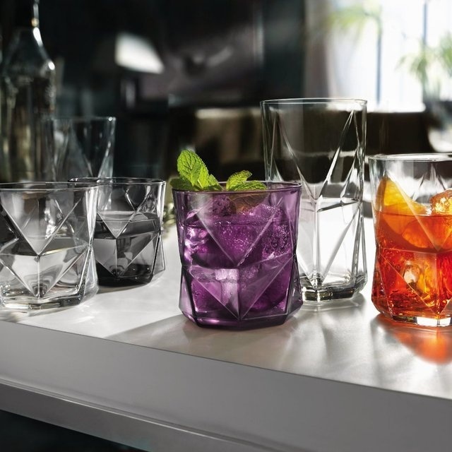 Cassiopea Faceted Glassware by Bormioli Rocco #tech #flow #gadget #gift #ideas #cool