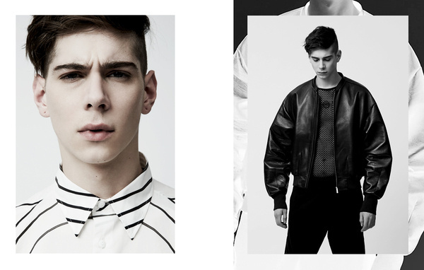 High Contrast Editorial SSENSE #direction #art