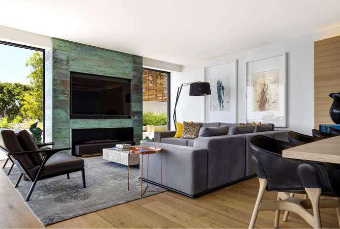 Afro-Zen Meets Contemporary Chic in this Three Bedroom Apartment - InteriorZine #architecture #house #home #decor #interior