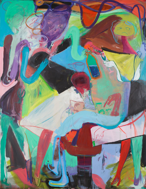 jonathan lux, paint, art, fine art, color, colorful, bold , abstract