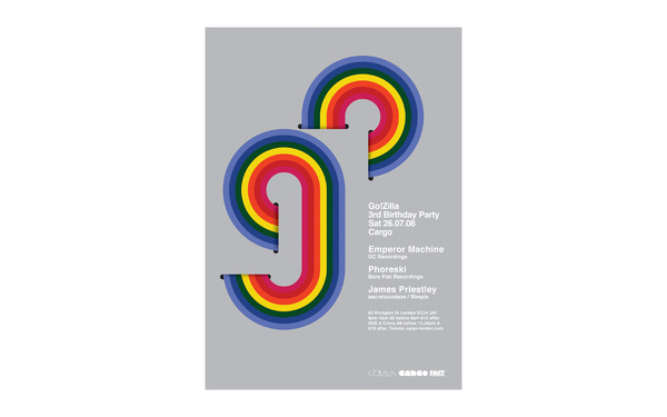 GO!ZILLA - CLUB NIGHT | POSTER #poster #typography