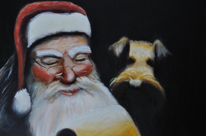 christmas paint by number & step by step easy christmas paintings #painting
