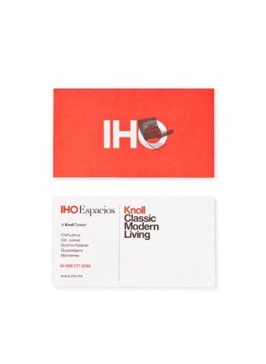 Face. Works. / IHO Espacios | Knoll. #branding #print #design #identity #logo #typography