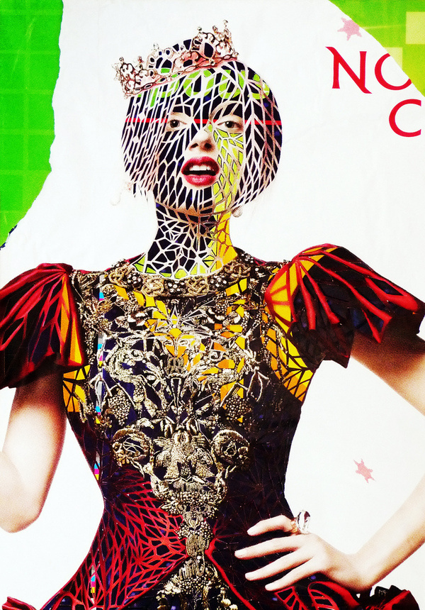 Thom Thom. Supersonic Electronic Art #editorial #illustration #portrait #collage