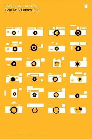 Dowling | Duncan – Kodak #print #design #graphic #poster #colour