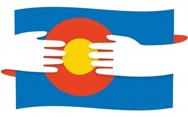 Main : #flag #colorado #hug