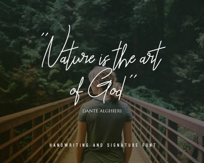 Rhesmanisa - Handwriting Script Font