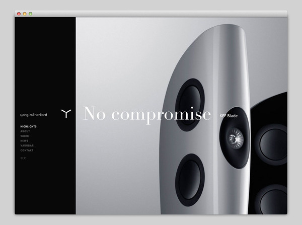 Yang Rutherford #interactive #design #website #layout #web