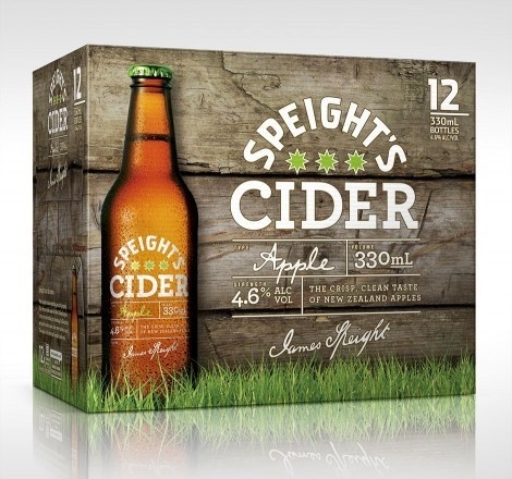 Speight's Cider Packaging #packaging #beer #label #bottle