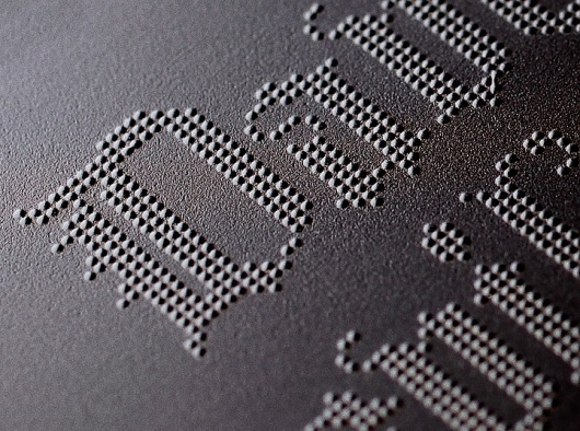 Dave Clarke – Album campaign - Tom Hingston Studio #type #print #emboss