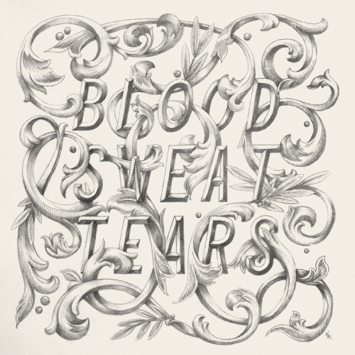Typeverything.com - Blood Sweat Tears by Kyle Read for ADC. #lettering