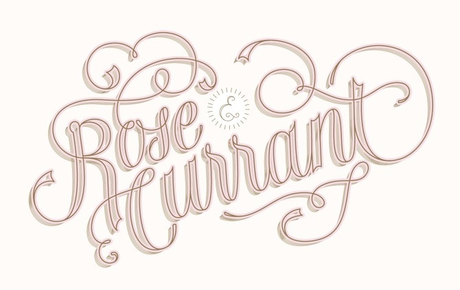 Lettering for Bijou Candles Newsletter #type #illustration #lettering
