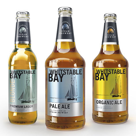 Whitstable Bay Bottles #beer #label #bottle