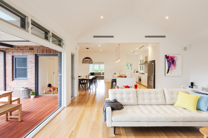 Red brick house