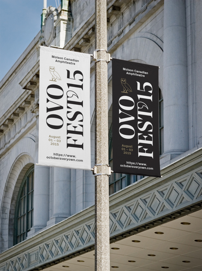 #banner #signage #typography #type #print #julestardy #ovo #festival