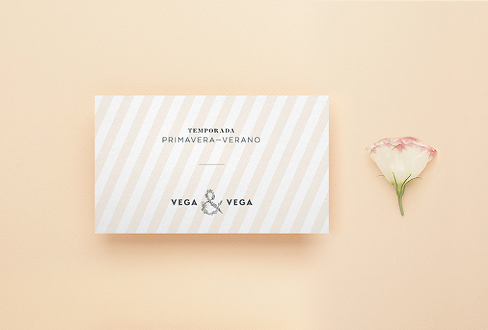 Vega & Vega by Menta . #mark #nature #flowers #stationary #print #graphic #design