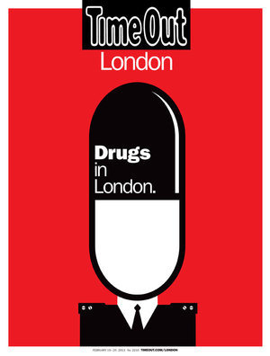 Noma Bar - Drugs in London