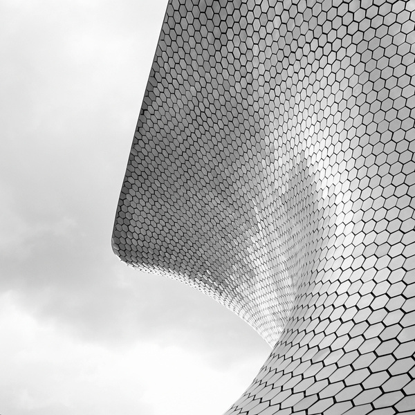 Wave... | Flickr Photo Sharing! #silver #facade #hexagon #wave