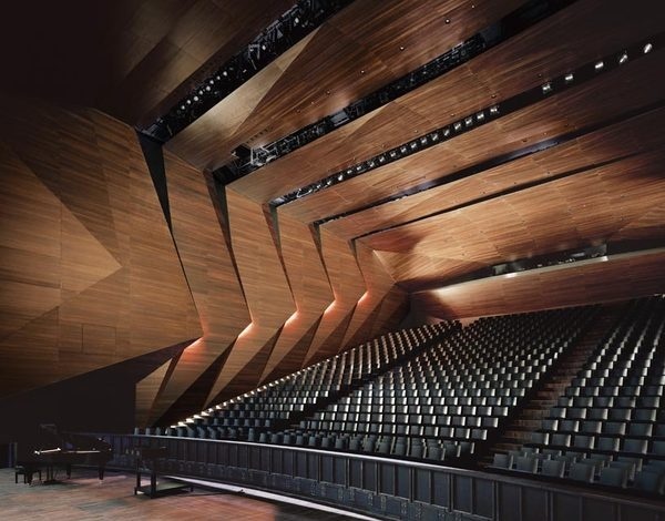 delugan meissl associated architect festival hall in erl #festspiele #tiroler #of #the #estival #hall #erl