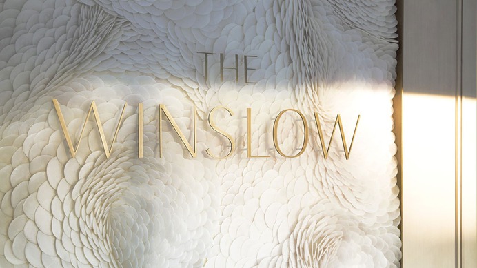 The Winslow branding - Mindsparkle Mag The Winslow designed by Vanderbrand is a premium, boutique residential project by Devron Developments. #logo #packaging #identity #branding #design #color #photography #graphic #design #gallery #blog #project #mindsparkle #mag #beautiful #portfolio #designer