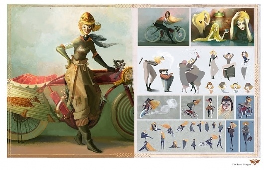 e t e l o i s: Portfolio #illustration #character #studies