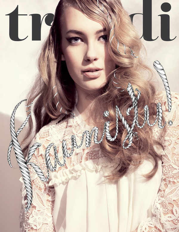 Typocovers for Trendi #cover #trendi #magazine