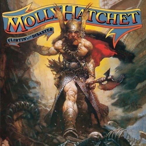 album-flirtin-with-disaster.jpg (JPEG Image, 500x500 pixels) #album #cover #frank #1970s #hatchet #molly #frazetta