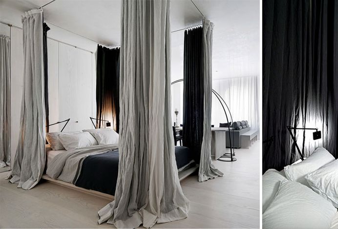 50 Small Studio Apartment Design Ideas (2019) – Modern, Tiny & Clever - InteriorZine #design #furniture #modernfurniture #interior #decor #bed