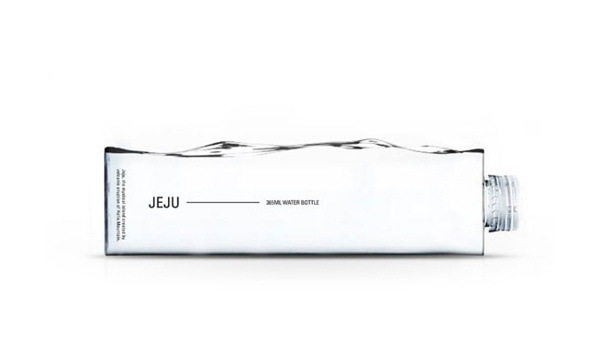 jeju bottle on Behance #water #jeju #bottle