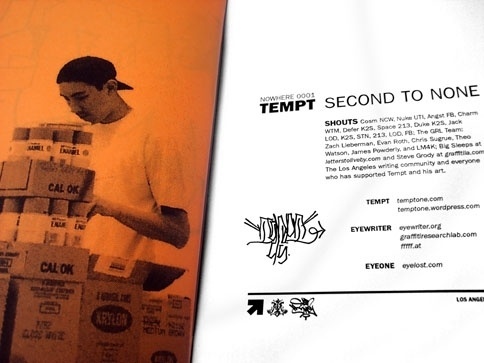 eyeone | seeking heaven #tempt #zine #graffiti #design #handstyles #one #typography