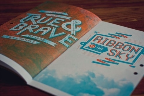 SerialThriller™ #print #layout #ribbon #sky