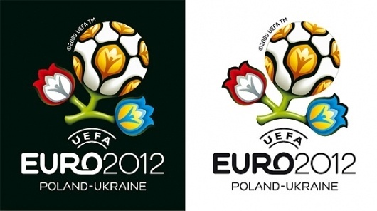 Graphic Design and Web Design Network - UEFA Euro 2012 Logo Design & Branding Use #logo #design