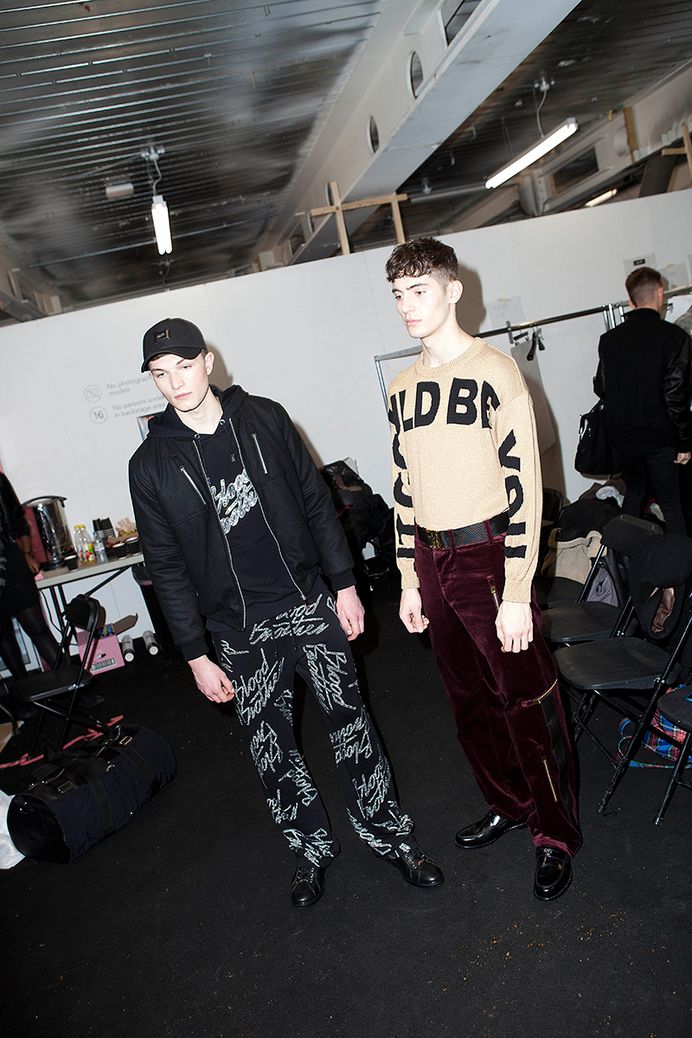 Blood Brother FW18 Backstage! - Fucking Young!