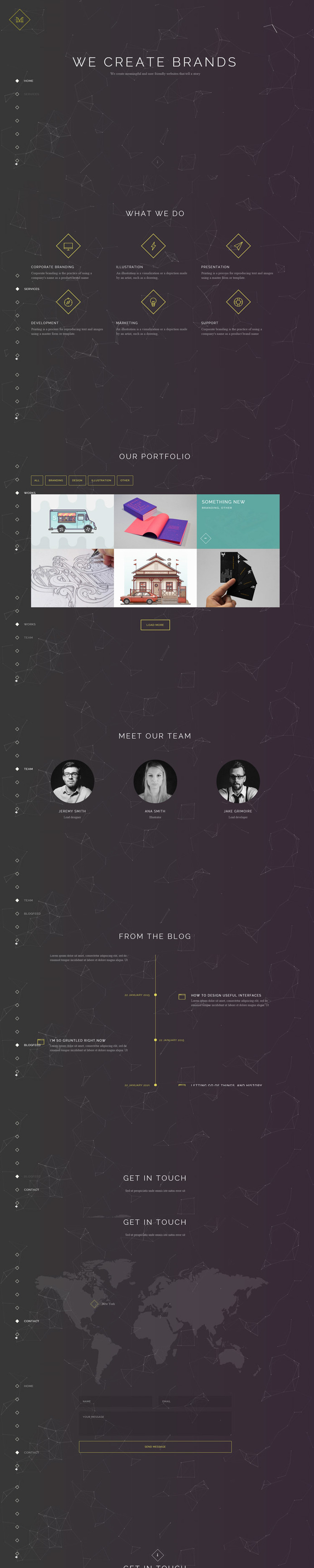 dark, web design, minimal, minimalist, layout, concept #layout #design #concept #minimal #web #minimalist #dark