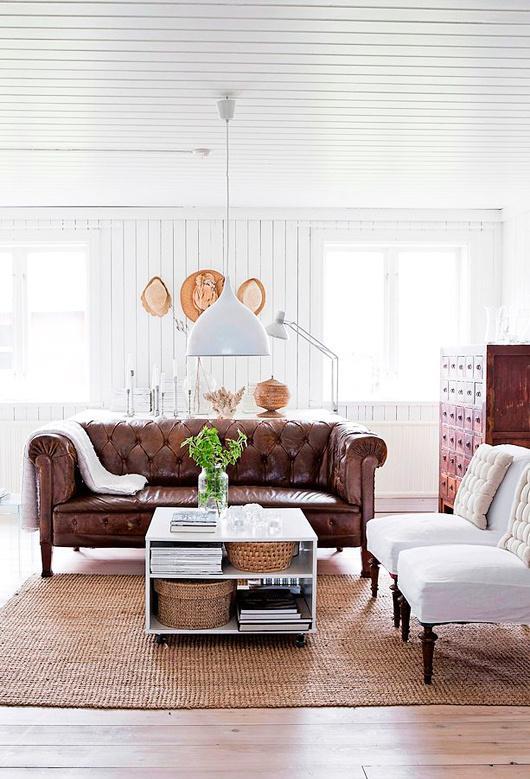 scandinavian white home living room #interior #design #decor #deco #decoration