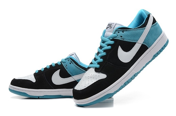 Nike Sb Low Mens Shoes Online Outlet Black Cyan