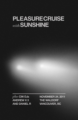 Pleasure Cruise & Sunshine #vancouver #sunshine #design #the #cruise #poster #pleasure #waldorf