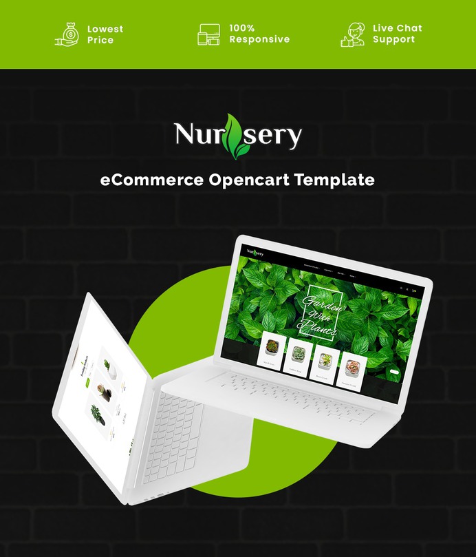 #Nursery #Plant - #Opencart #MultiPurpose #Responsive #Theme | #TemplateTrip #eCommerce #Website #Template #Design