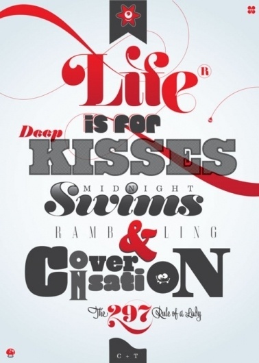 Project Typography #print #design #tereza #illustration #art #anton #typography