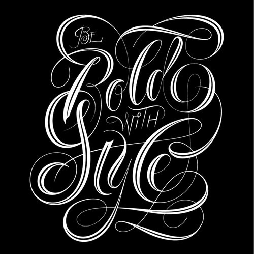 Typeverything.com Be Bold With Style by @AndreiRobu #type #design #craft #typography