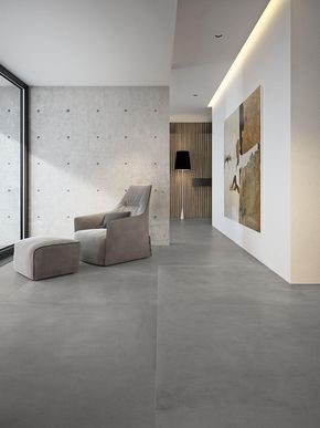 Grande concrete look - Effetto Cotto e Cemento - Salotto