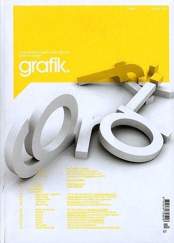 Graphic-ExchanGE - a selection of graphic projects #typography #magazine #editorial #grafik