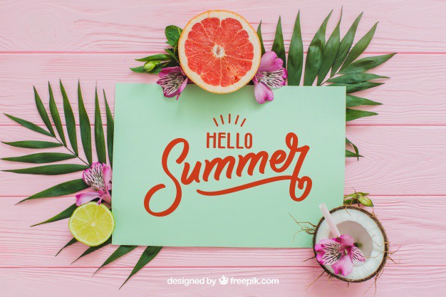 Tropical summer composition with paper Free Psd. See more inspiration related to Flower, Mockup, Floral, Party, Summer, Paper, Beach, Sun, Leaves, Fruits, Tropical, Holiday, Mock up, Coconut, Lemon, Palm, Decorative, Vacation, Wooden, Summer beach, Summer party, Aloha, Up, Beach party, Tropical flowers, Season, Hawaiian, Palm leaves, Grapefruit, Painted, Composition, Mock, Exotic, Summertime and Seasonal on Freepik.
