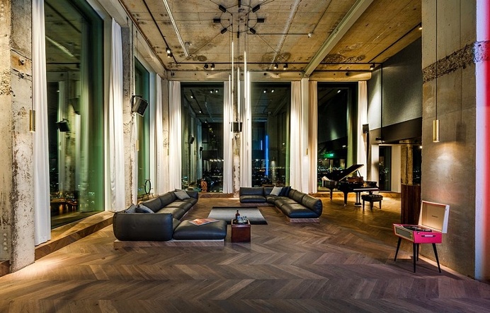 A'DAM Tower Loft in Amsterdam / Multipurpose Venue by TANK