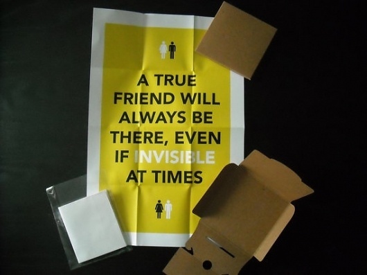 A True Friend Digital Print by SeventySevenDesign on Etsy #packaging #inspirational #poster