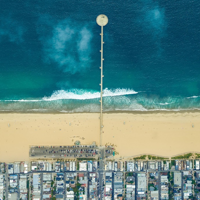 Piers of Southern California From Above: Aerial Photography by Mitchell Rouse