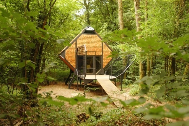 0-Le Nichoir Architecture by Matali Crasset #cabin