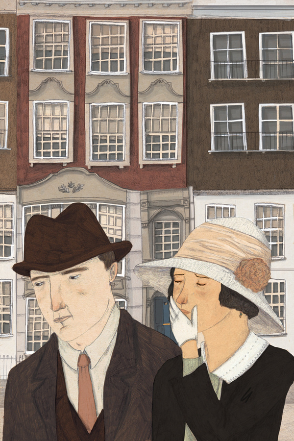 The Folio Society About Today Illustration by Lizzy Stewart #illustration