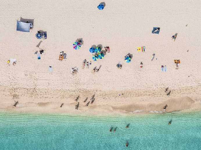 Aerial Views of Miami by Bernhard Lang
